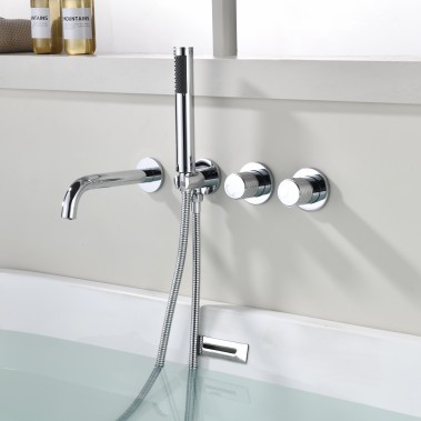 Split Bathtub Faucet